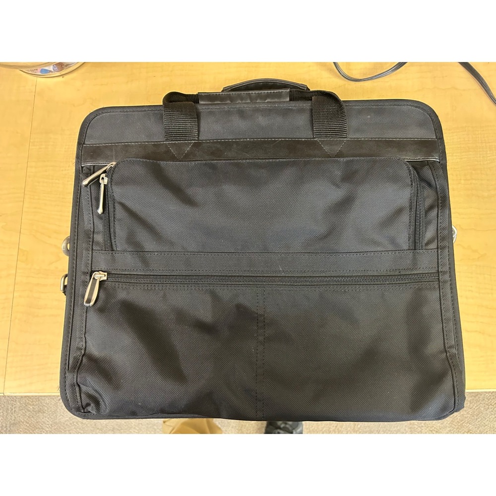 Vintage Gateway Laptop Bag Briefcase Messenger Shoulder Strap Black GTWNTLI-001